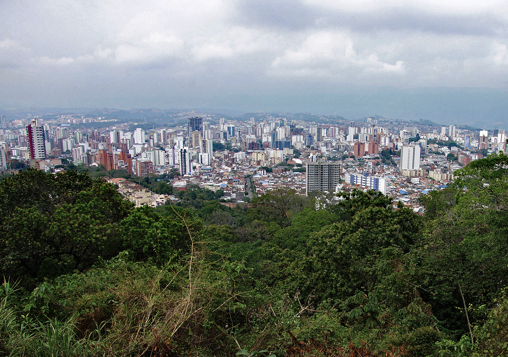 Vista of downtown Bucaramanga 