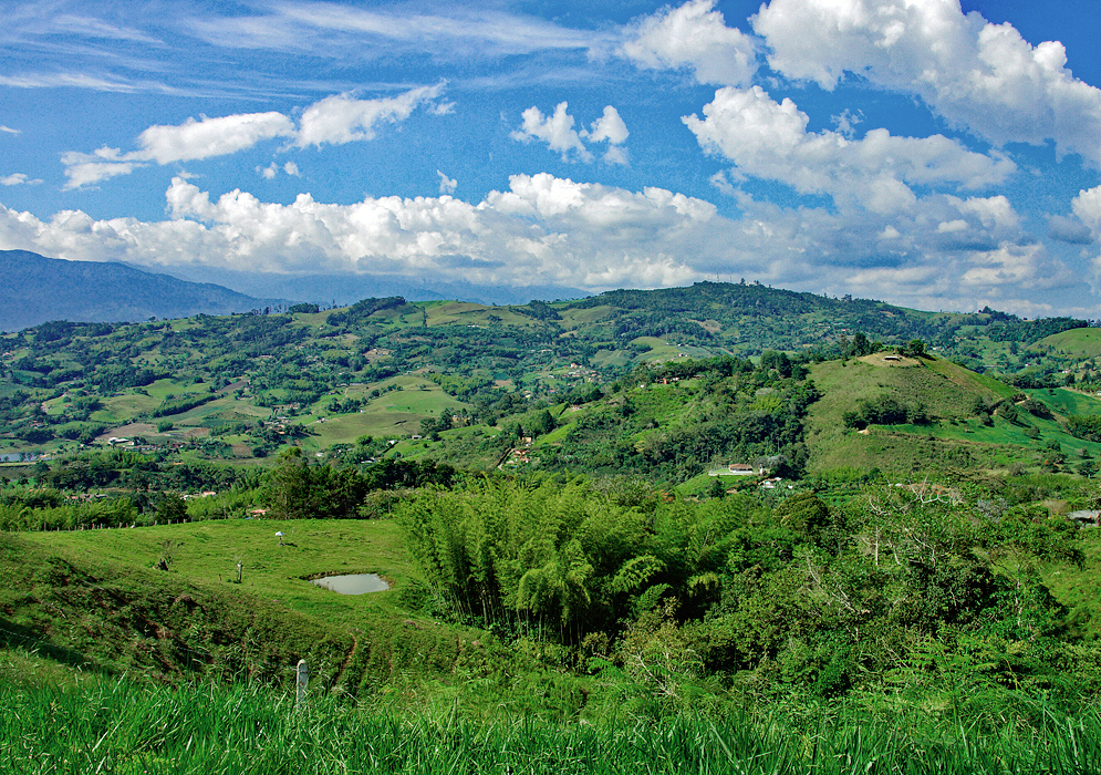 Calima countryside view