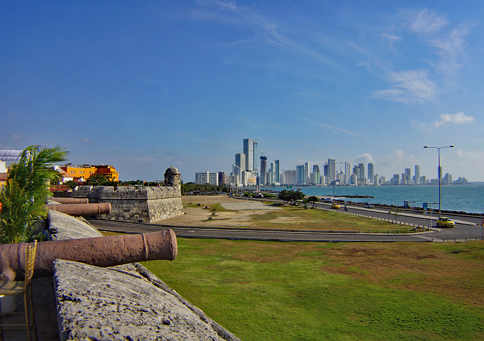 Cartagena and the sea