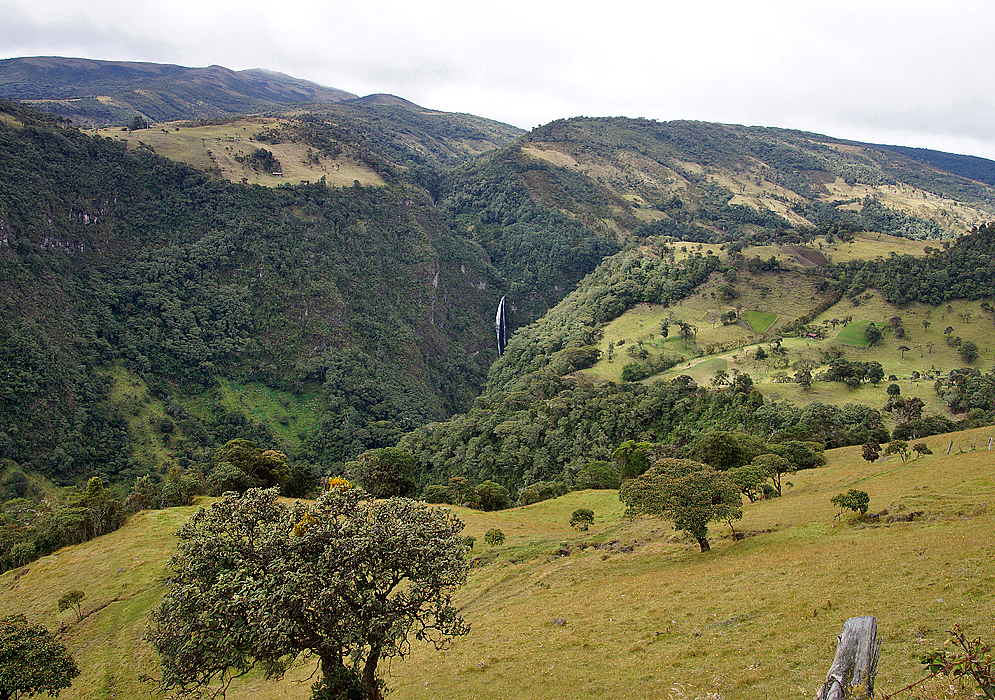 Cauca waterfall