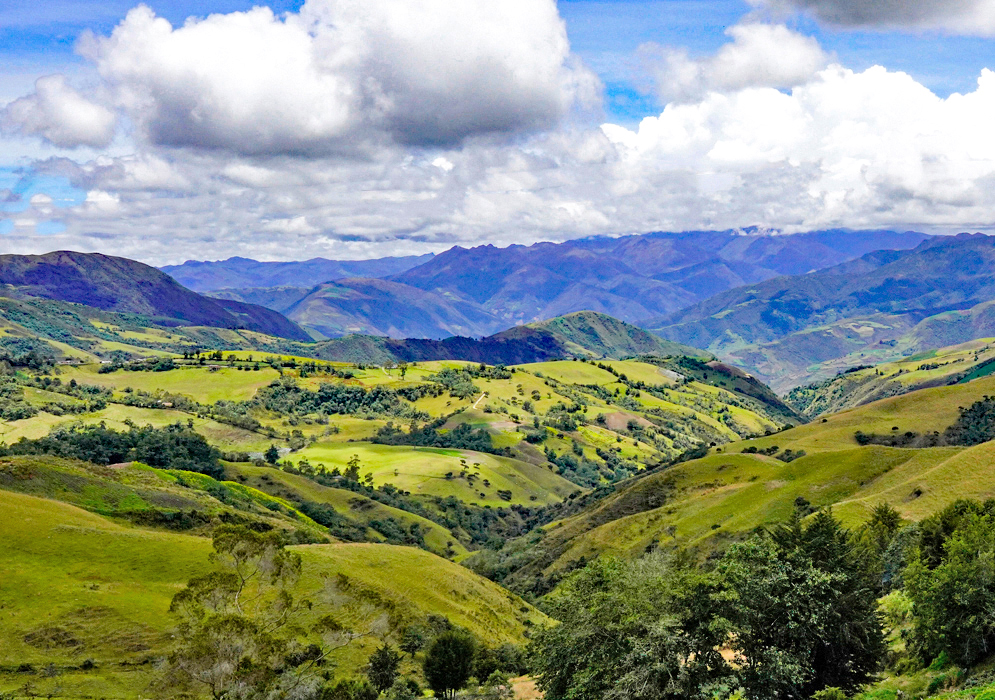 High elevation in the eastern Andes of Colombia