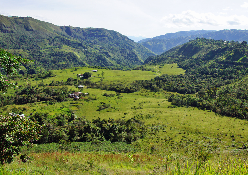 Landscape in Huila