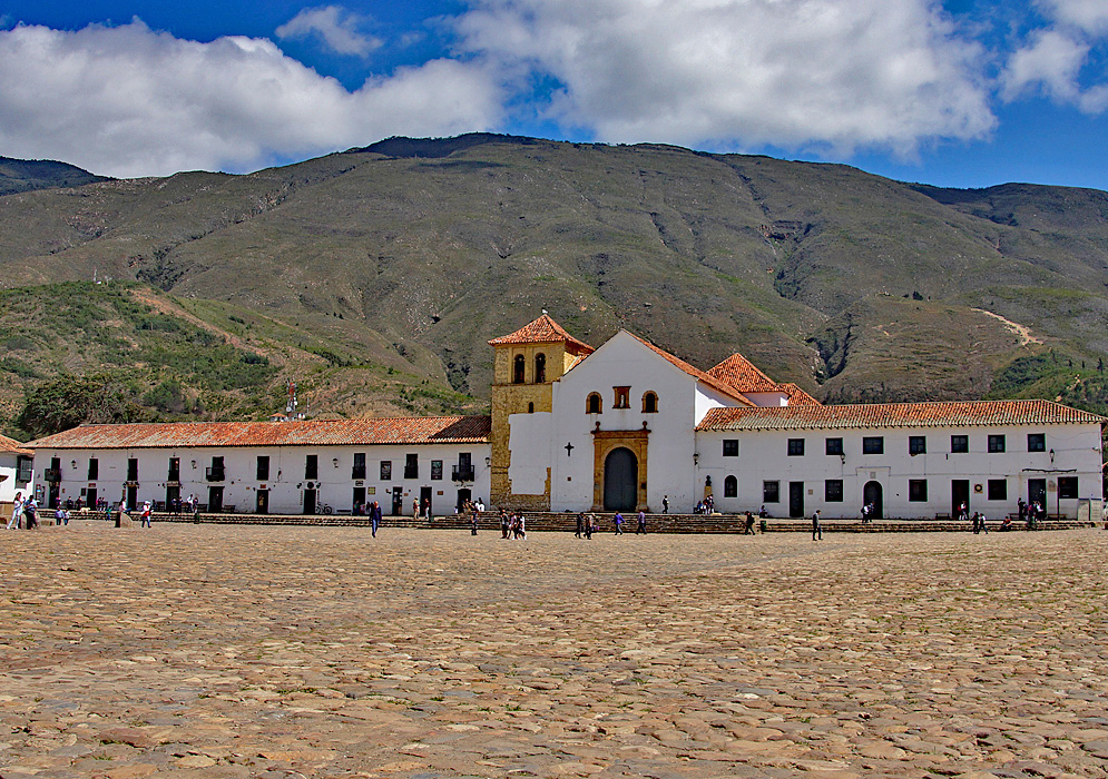 Villa de Leyva parroquial church 