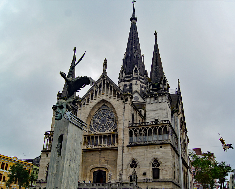 A dark Neo-Gothic Cathedral