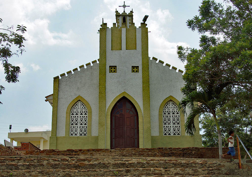 Small church in Piojo, Colombia