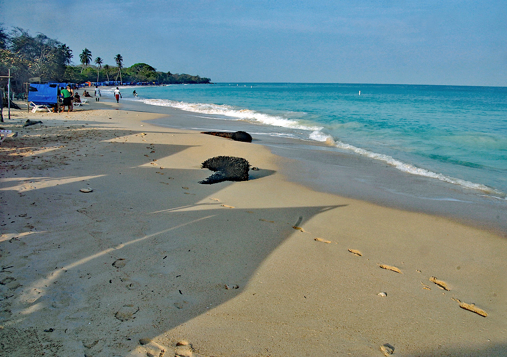 Playa Blanca facing north