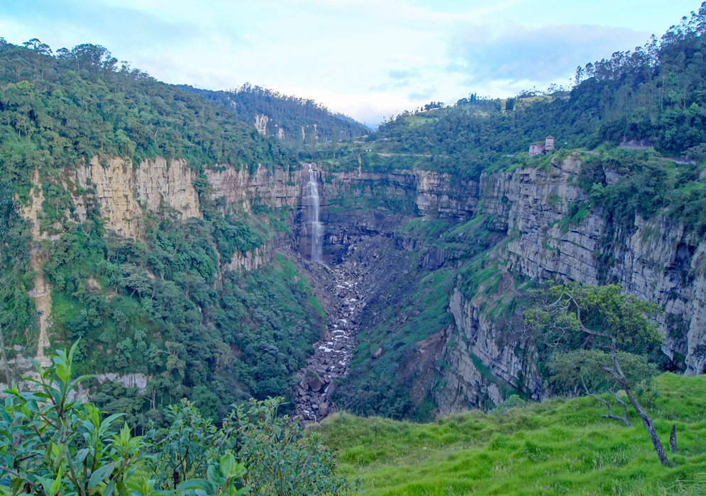Tequendama Falls west of Bogotá
